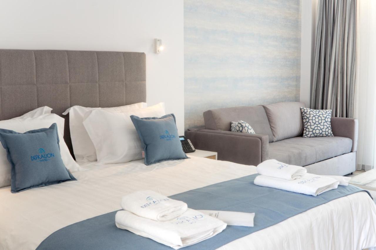 Hotel Defkalion Pétra Eksteriør bilde