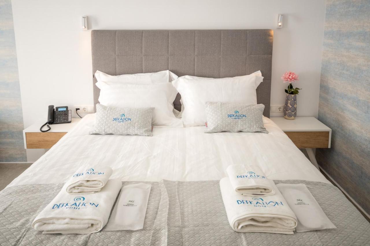 Hotel Defkalion Pétra Eksteriør bilde